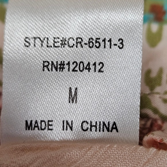 Cotton Candy LA Off The Shoulder Long‎ Sleeve Floral Shorts Romper Size Medium - Picture 11 of 11